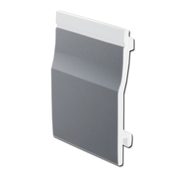 Light Grey Shiplap Cladding UPVC Plastic Exterior Grade